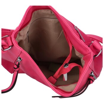 Dámská crossbody kabelka fuchsiová - Paolo Bags Adelaide