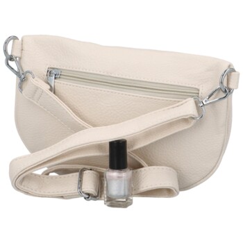 Dámská ledvinka světle béžová - Paolo Bags Justice