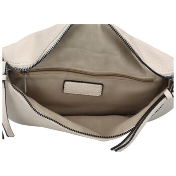 Dámská ledvinka světle béžová - Paolo Bags Justice