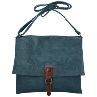 Dámská koženková crossbody modrá - Paolo Bags Ludmila