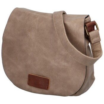 Dámska crossbody kabelka světlá taupe - Paolo Bags Jessica