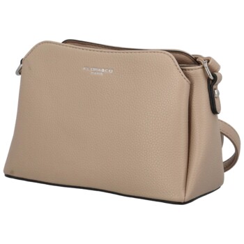 Dámska crossbody kabelka tmavě béžová - FLORA&CO Henessy