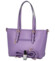 Dámská elegantní kabelka přes rameno fialová - FLORA&CO Elmary     