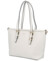 Dámská elegantní kabelka přes rameno bílá - FLORA&CO Elmary