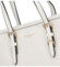 Dámská elegantní kabelka přes rameno bílá - FLORA&CO Elmary