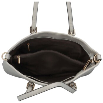 Dámská elegantní kabelka přes rameno šedá - FLORA&CO Elmary