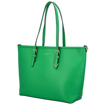 Dámská elegantní kabelka přes rameno zelená - FLORA&CO Viola