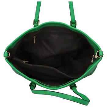 Dámská elegantní kabelka přes rameno zelená - FLORA&CO Viola