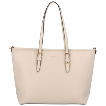 Dámská elegantní kabelka přes rameno béžová - FLORA&CO Viola 