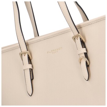 Dámská elegantní kabelka přes rameno béžová - FLORA&CO Viola 