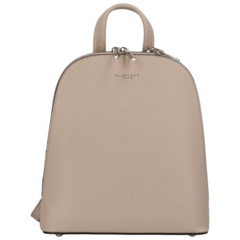 Dámský moderní batůžek tmavě béžový - FLORA&CO Eliane