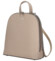 Dámský moderní batůžek tmavě béžový - FLORA&CO Eliane