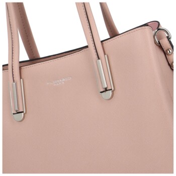 Dámská kabelka do ruky růžová - FLORA&CO Sianne