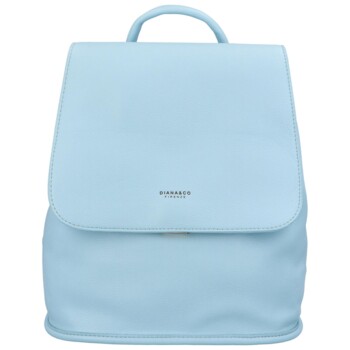Dámský městský batoh nebesky modrý - DIANA & CO Resived