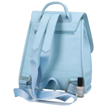 Dámský městský batoh nebesky modrý - DIANA & CO Resived