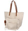 Dámský set kabelek krémový - Firenze Zorika