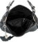 Dámská kožená kabelka přes rameno černá - Delami Fineska