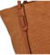Dámská originální kožená kabelka světle hnědá - ItalY Drue Two