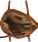 Dámská originální kožená kabelka světle hnědá - ItalY Drue Two