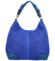 Dámská kožená kabelka královsky modrá - ItalY Inpelle Pattern