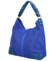 Dámská kožená kabelka královsky modrá - ItalY Inpelle Pattern
