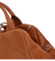 Dámský kožený batoh kabelka hnědý - Delami Norzeus