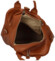 Dámský kožený batoh kabelka hnědý - Delami Norzeus