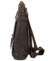 Pánská kožená crossbody taška tmavě hnědá - Greenwood Homend
