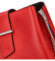 Dámská kožená crossbody kabelka červená - ItalY Euren
