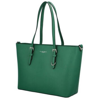 Dámská kabelka přes rameno tmavě zelená - FLORA&CO Dianna