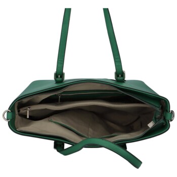 Dámská kabelka přes rameno tmavě zelená - FLORA&CO Dianna
