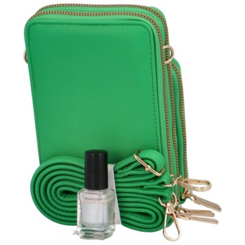 Dámská crossbody kabelka zelená - Coveri Mischell