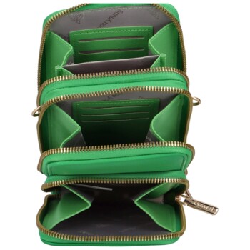 Dámská crossbody kabelka zelená - Coveri Mischell