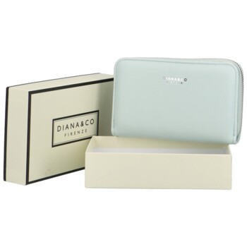 Dámská peněženka světle modrá - DIANA & CO Juyko