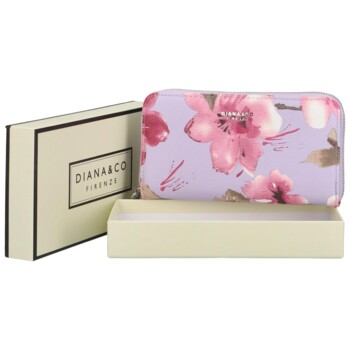 Dámská peněženka světle fialová - DIANA & CO Beerry