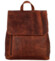 Dámský kožený batoh hnědý - Greenwood Angie