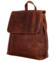 Dámský kožený batoh hnědý - Greenwood Angie