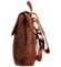 Dámský kožený batoh hnědý - Greenwood Angie