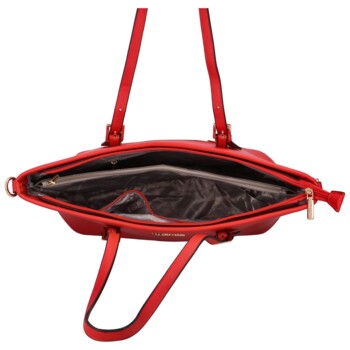 Dámská kabelka přes rameno červená - Coveri Juisse