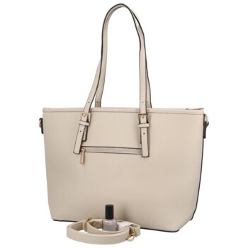 Dámská kabelka přes rameno béžová - Coveri Juisse