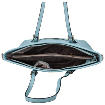 Dámská kabelka přes rameno světle modrá - Coveri Juisse