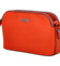 Pevná dámská crossbody kabelka oranžová - Coveri Layla