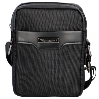 Pánská crossbody taška černá - Coveri Leonardo