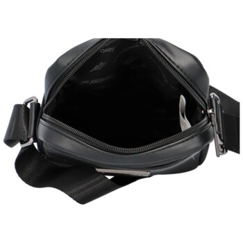 Pánská crossbody taška černá - Coveri Leonardo