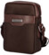 Pánská crossbody taška tmavě hnědá - Coveri Leonardo