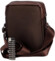 Pánská crossbody taška tmavě hnědá - Coveri Leonardo