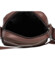 Pánská crossbody taška tmavě hnědá - Coveri Leonardo