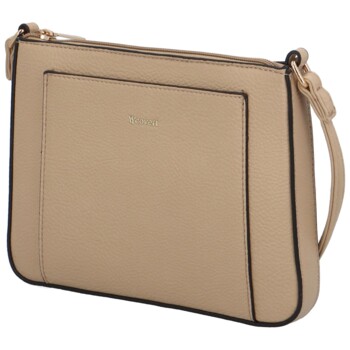 Dámská crossbody kabelka tmavě béžová - COVERI Lukasa