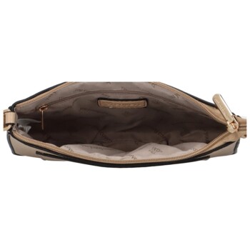 Dámská crossbody kabelka tmavě béžová - COVERI Lukasa