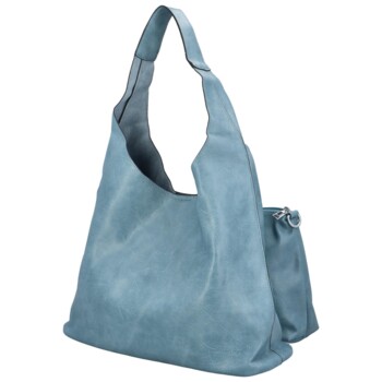 Dámská kabelka přes rameno bledě modrá - Firenze Areto